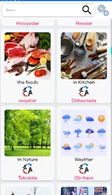 English uzbek dictionary android App screenshot 3